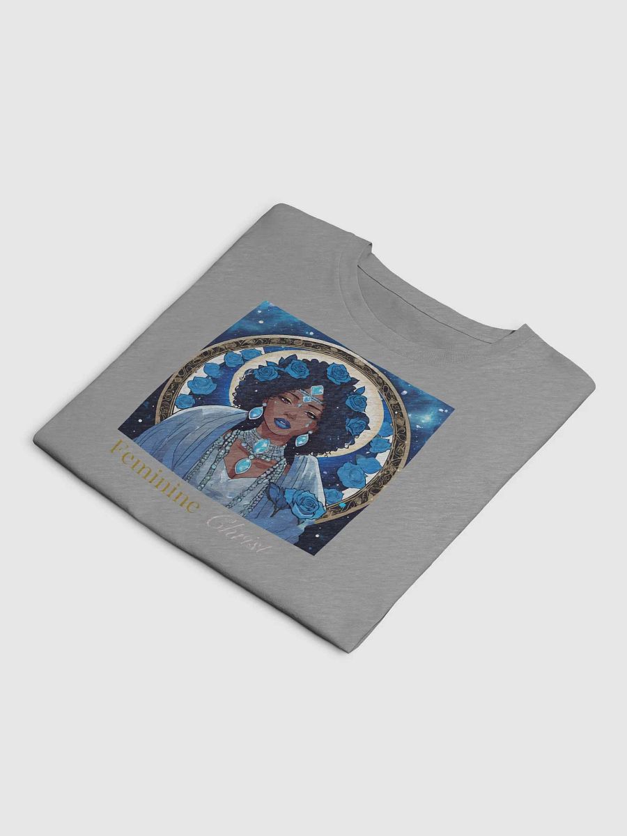 Mary Magdalene Blue Rose Fairy Cult Crop Tee product image (8)
