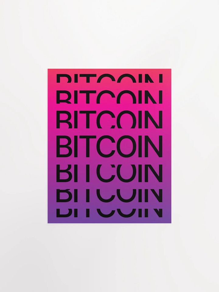 Bitcoin Expansion Poster (gradient) product image (1)