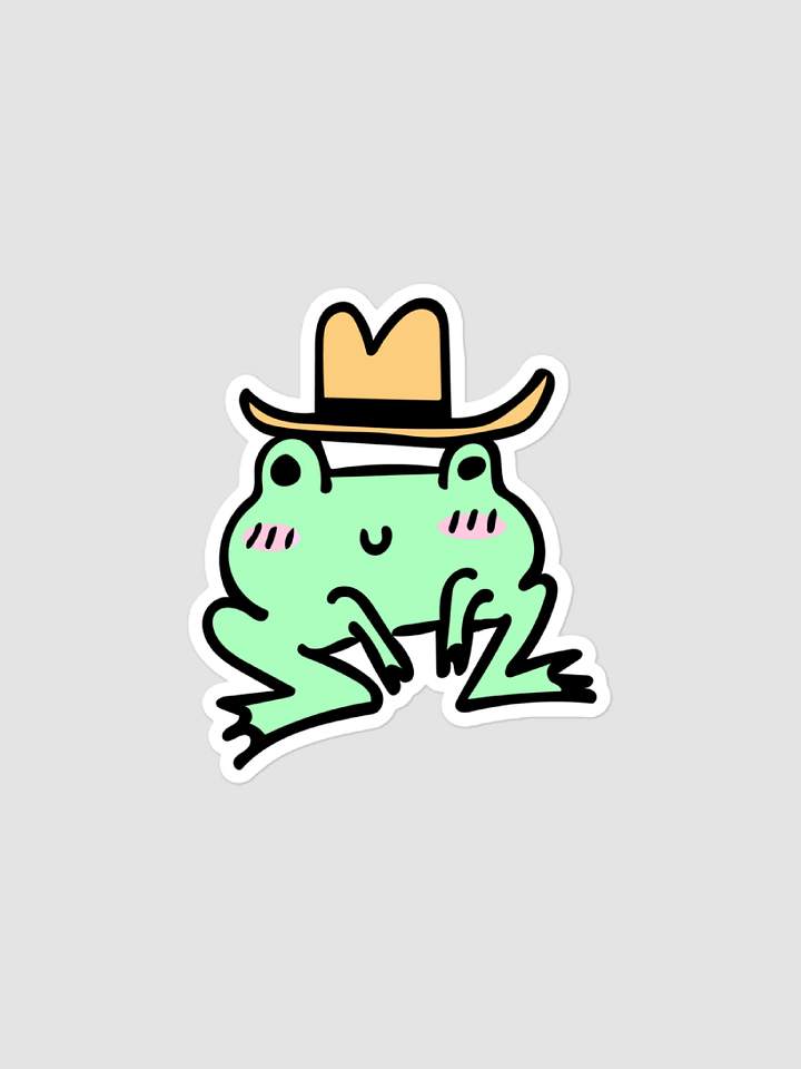 perhams froggy sticker product image (2)