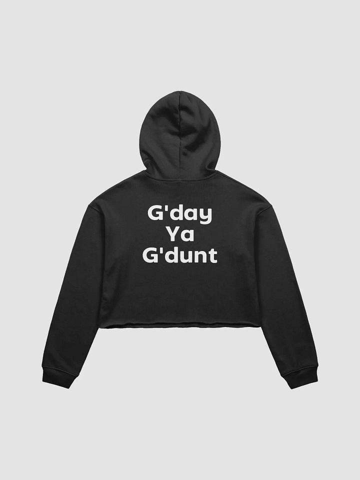 HypnotiK Games "G'day Ya G'dunt" Sweatshirt Crop Top product image (2)