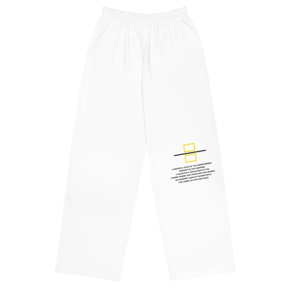 symmetry Cozy Pants - yellow line product image (7)