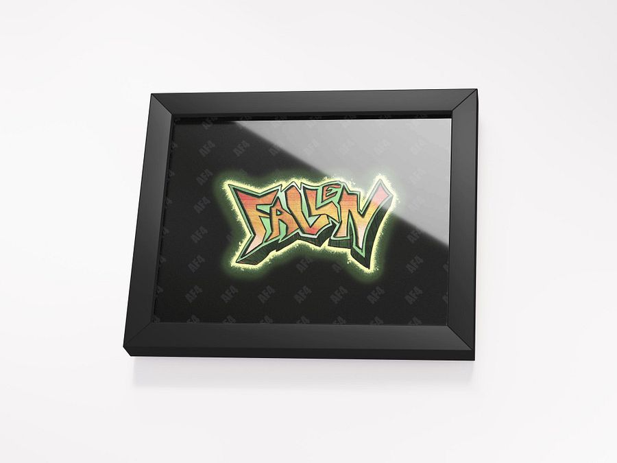 Fallen Printed Frame product image (1)