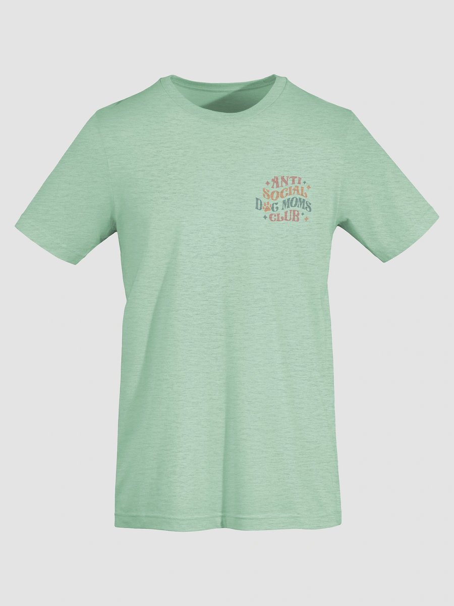 Anti Social Dog Mom Print T-Shirt product image (7)