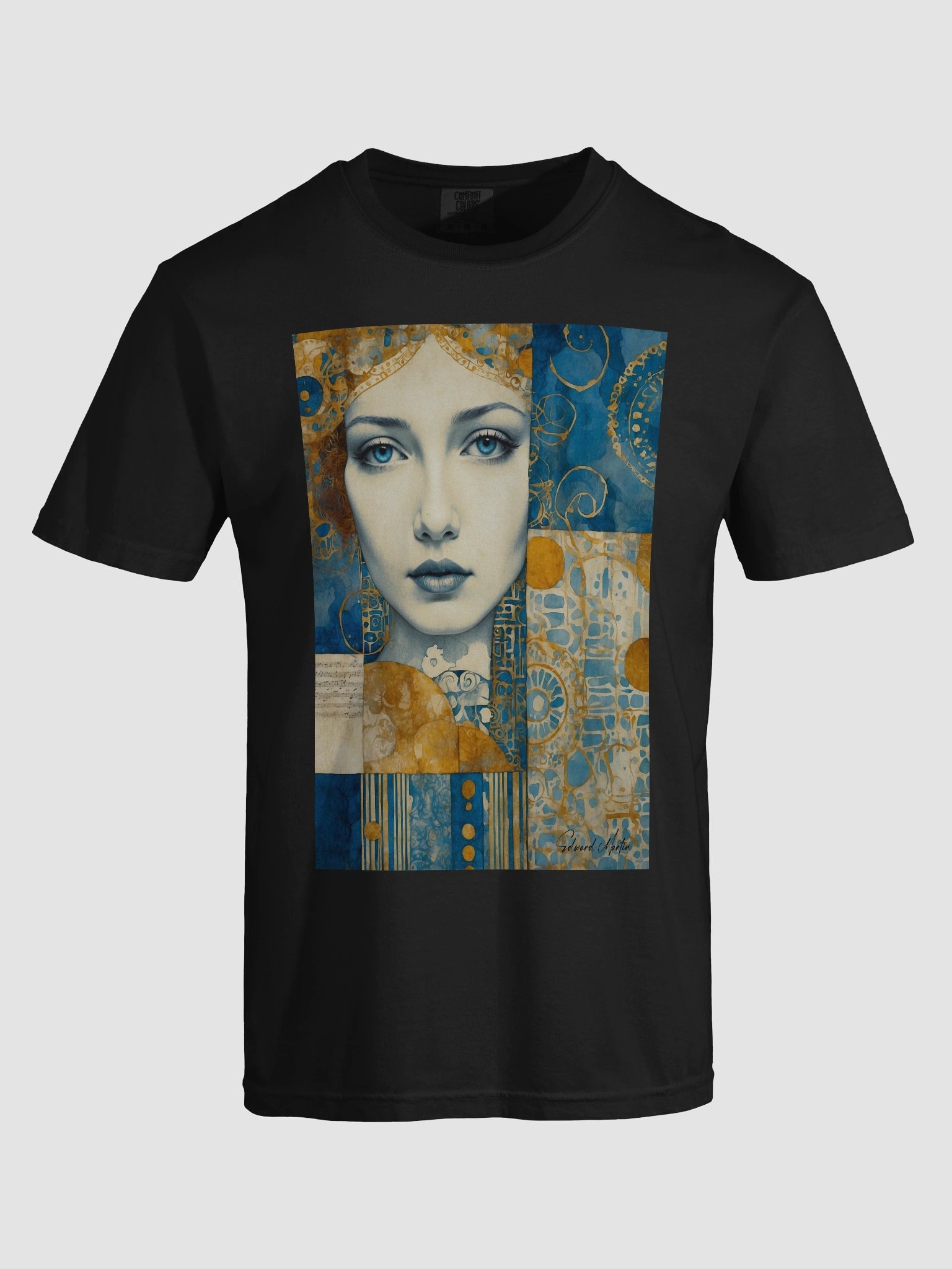 Ethereal Beauty Abstract Portrait T-Shirt product image (34)