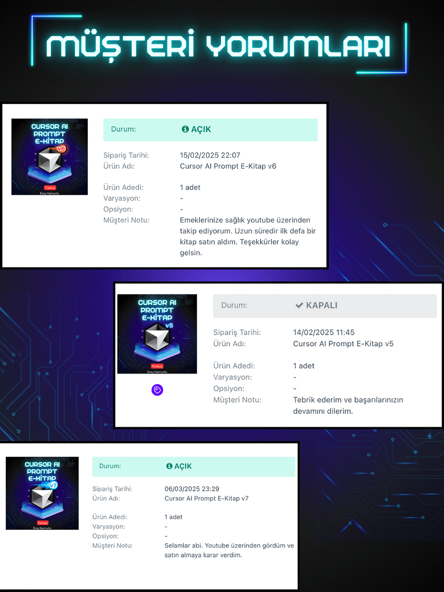 Cursor Kullanım Rehberi – Yapay Zeka ile Kodlama v10 product image (2)