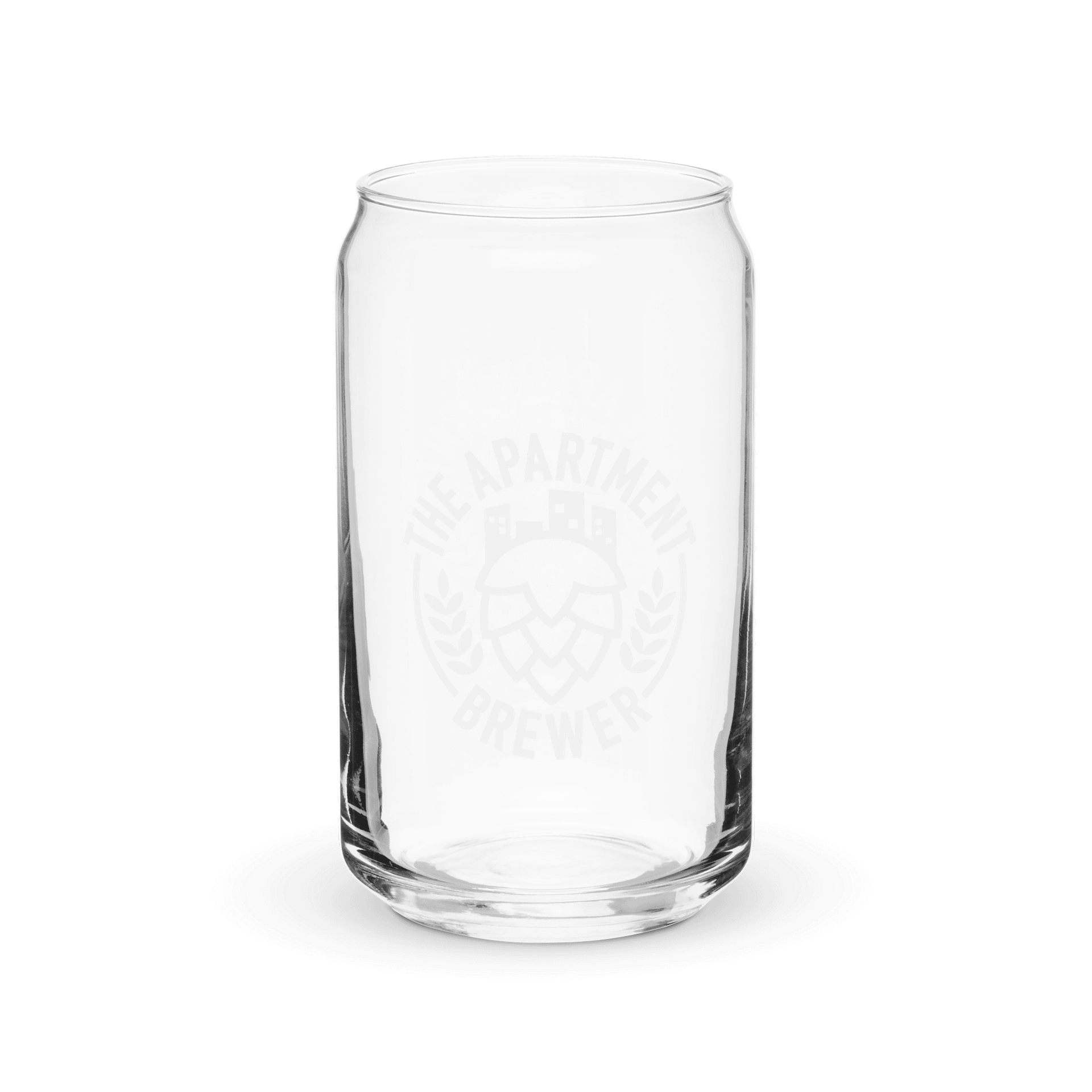 Main Logo Can-Shaped Glass (White) product image (4)