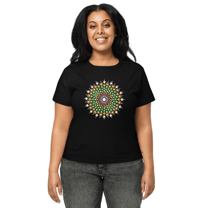 Pastel Dot Mandala Women's T-Shirt product image (1)