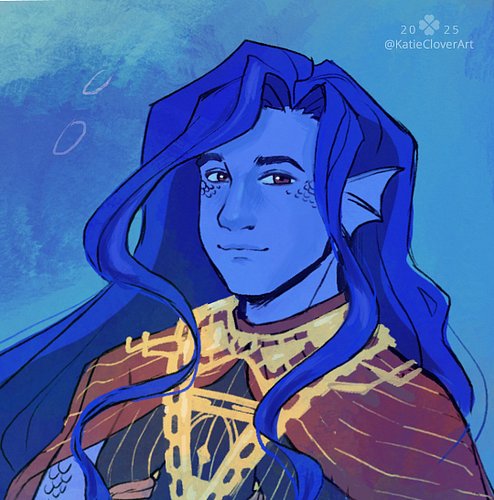 Since it’s still May here’s some #mermay art! 

I made this character years ago and like to draw him for the art prompt. I wi...