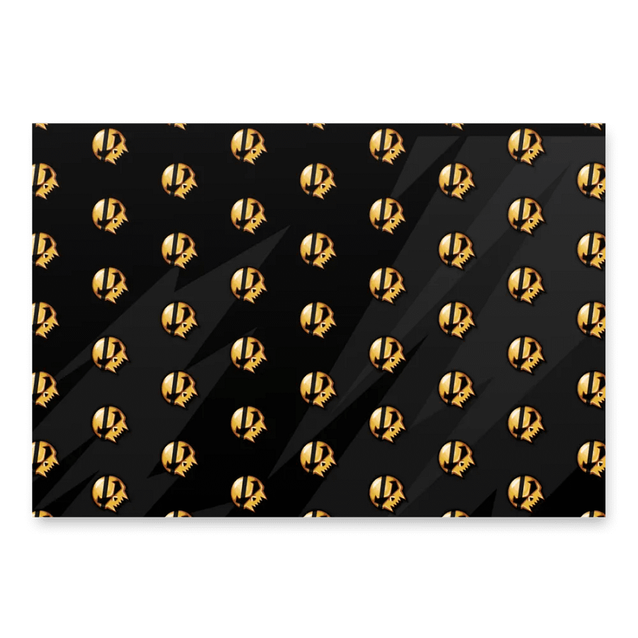 Skull Man Wrapping Paper product image (1)