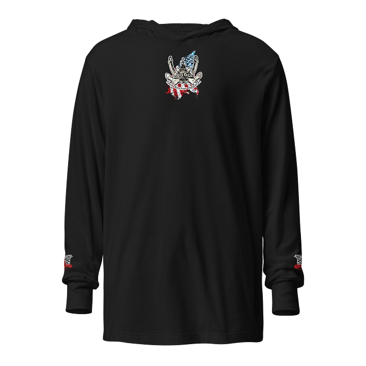 Twin anchor Mount Rainier Marshall Foss Flage Hoodie Tee product image (2)