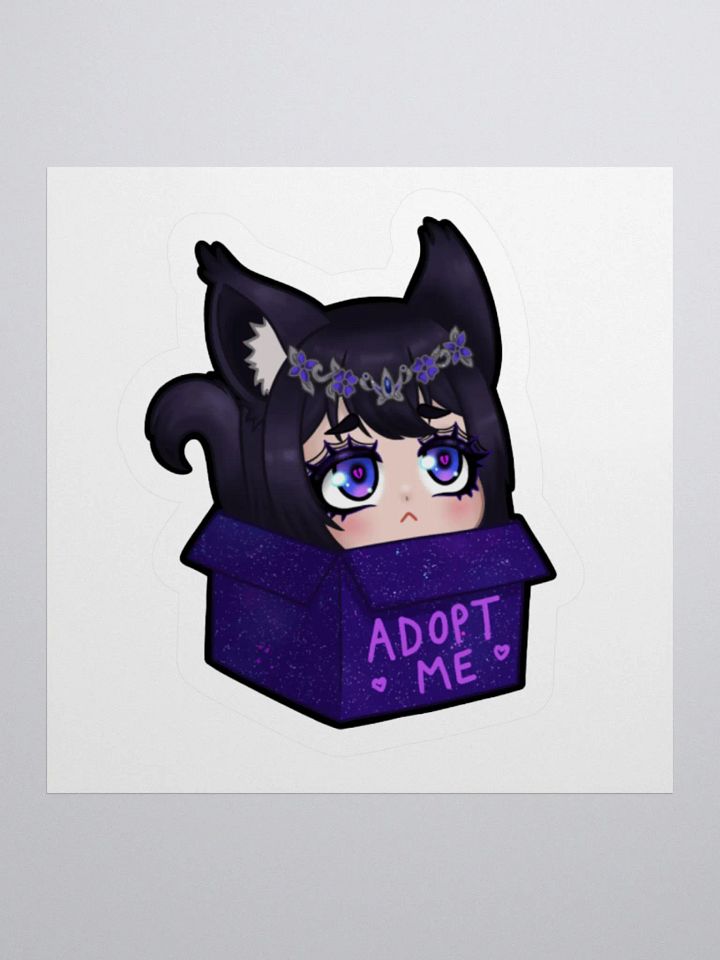 Neko Waifu - Adopt Me (Kiss-Cut Sticker) product image (1)