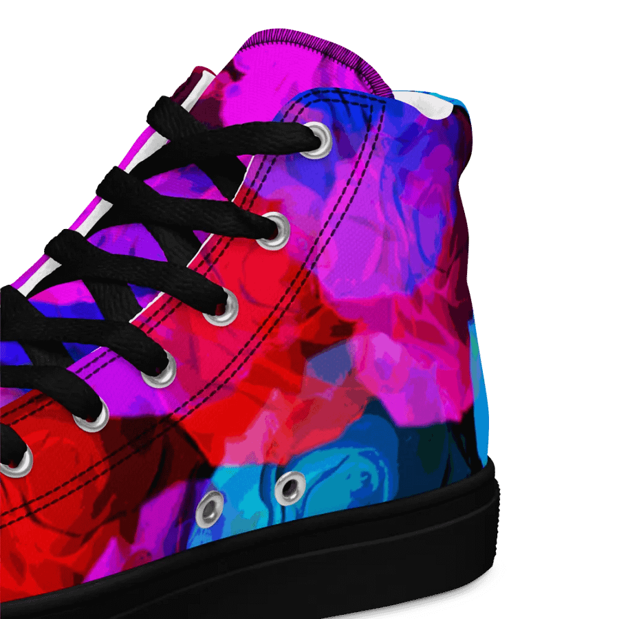 punk rose High Top Canvas shoes (womens) product image (2)