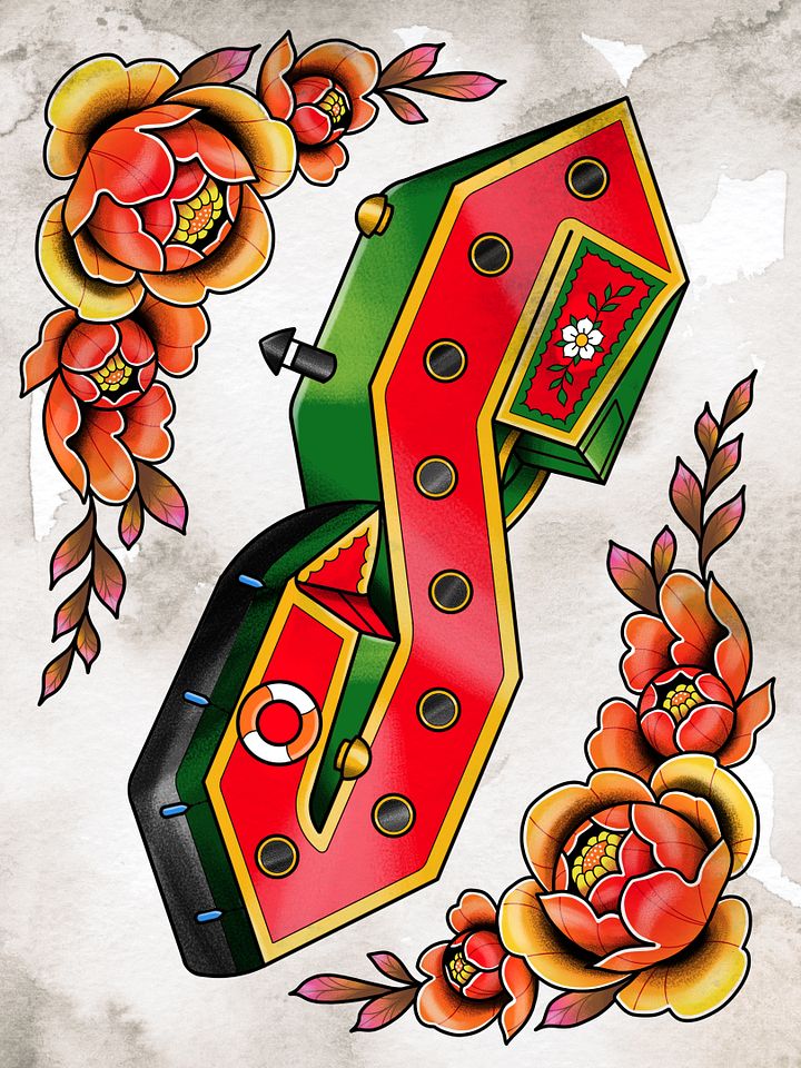 Cool Narrowboat Print product image (1)