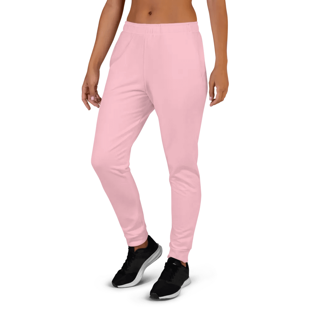 Plain Color Pink Joggers product image (3)