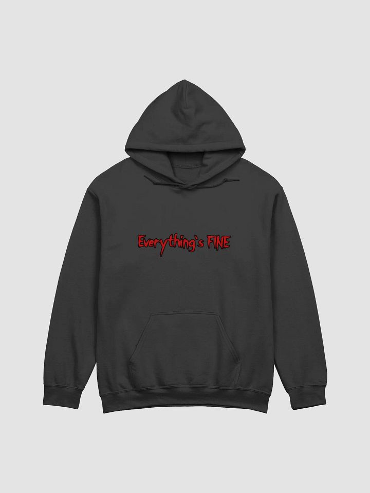 Everything's FINE Gildan Classic Hoodie product image (9)