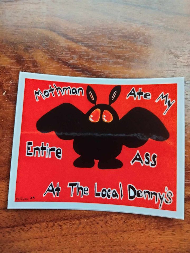 Mothman Sticker product image (1)