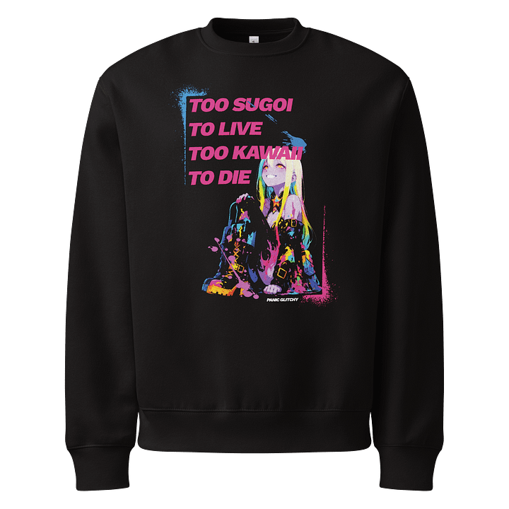 Too Sugoi/Too Kawaii Painted Love Sweatshirt product image (1)