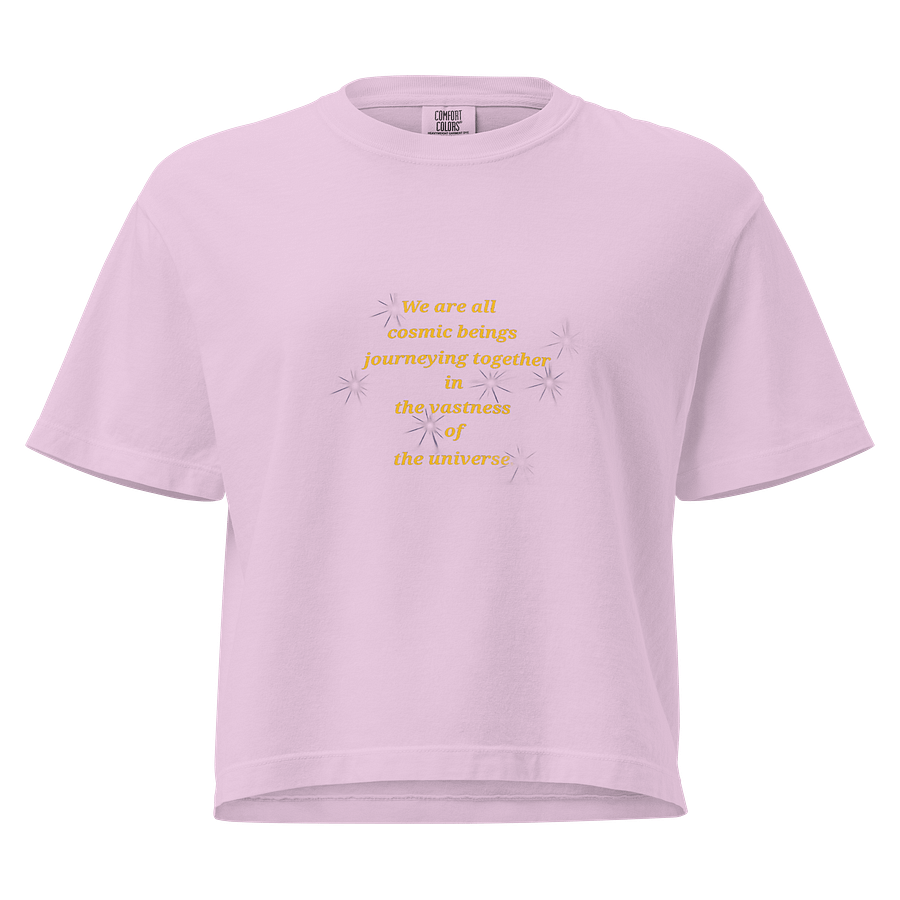Cosmic Journey Women's Box Tee product image (1)