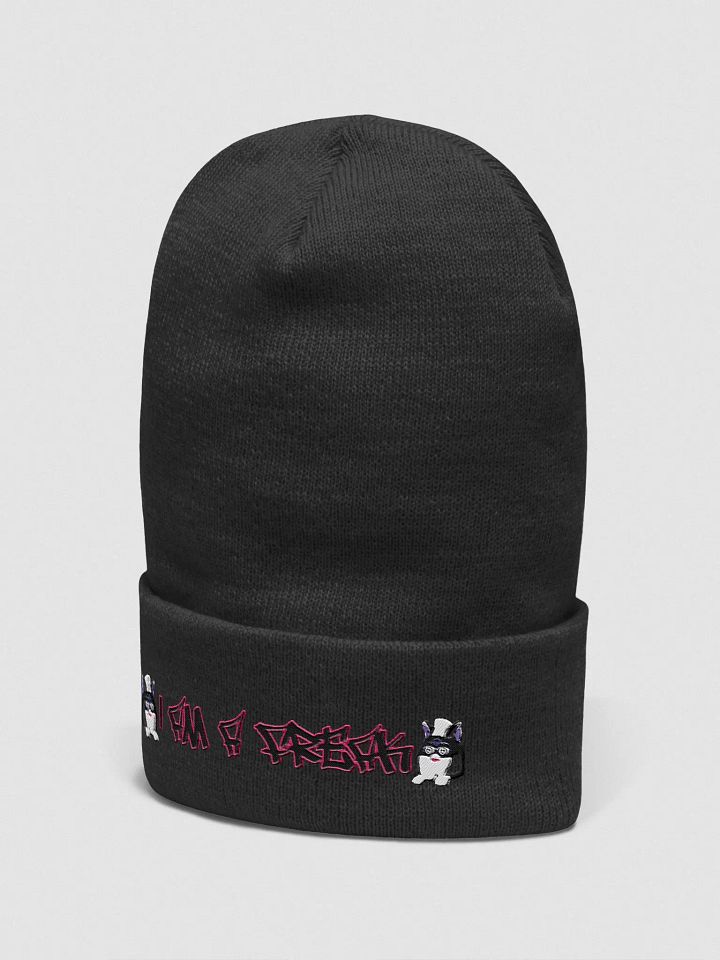 I Am A Freak Beanie product image (2)
