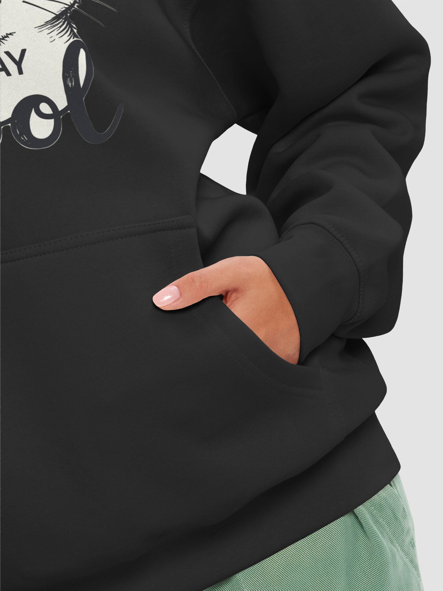 Cool Cat Sunglasses Pullover Hoodie product image (45)