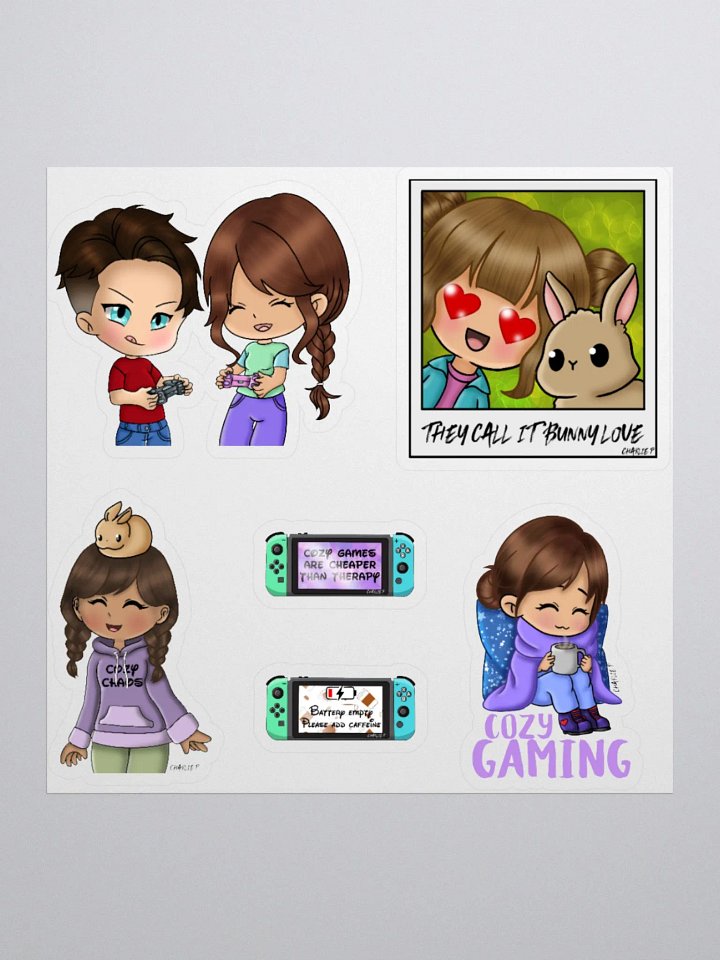 Charlie P Sticker Pack product image (2)