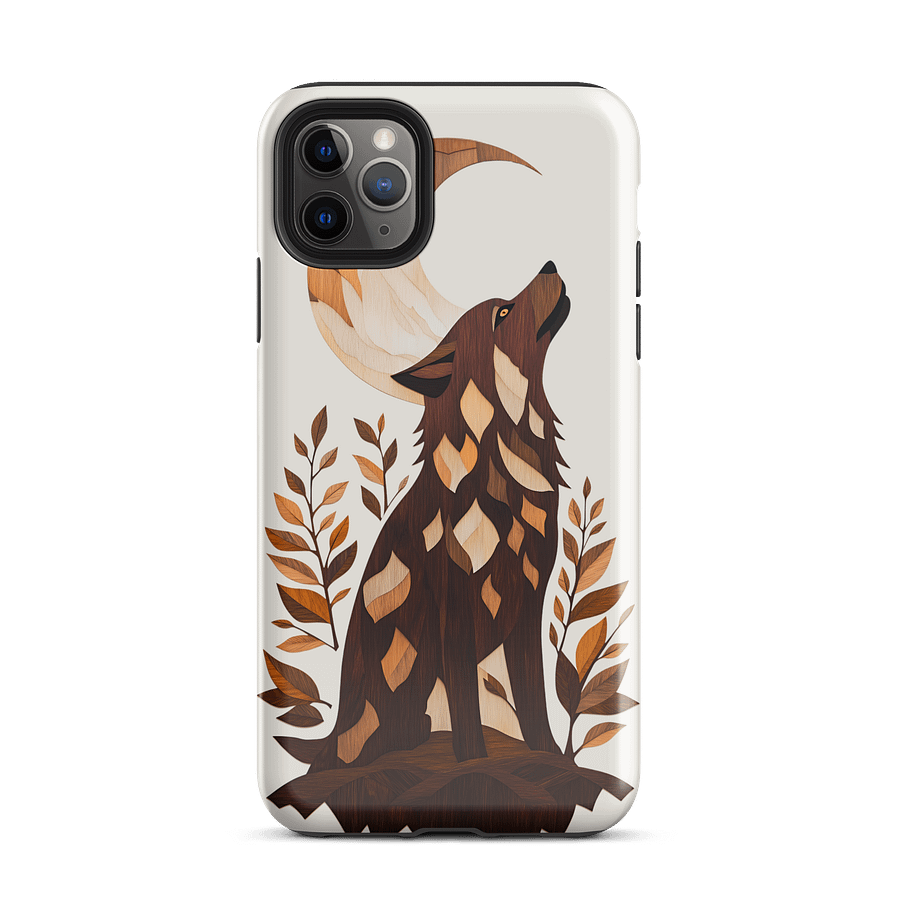 Mosaic Wolf iPhone® Tough Case product image (2)