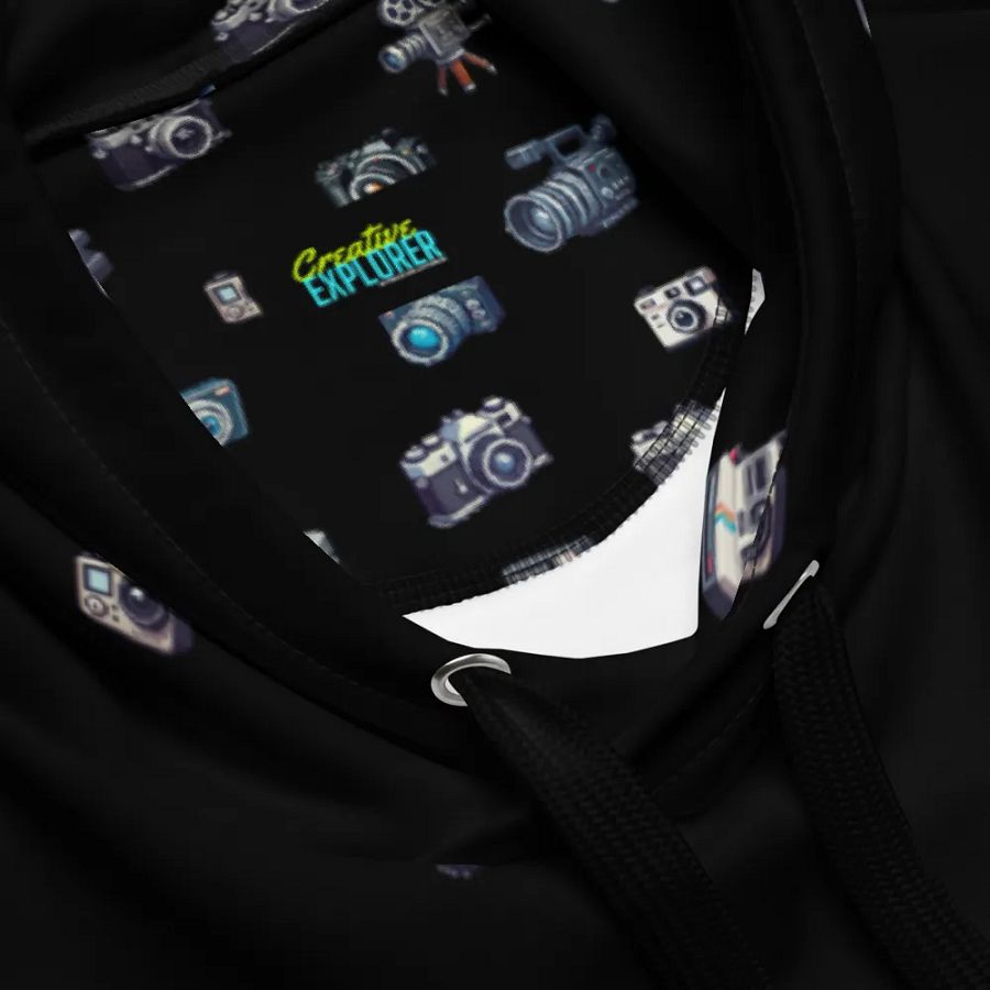 I Love Cameras - Printed Hoodie product image (6)