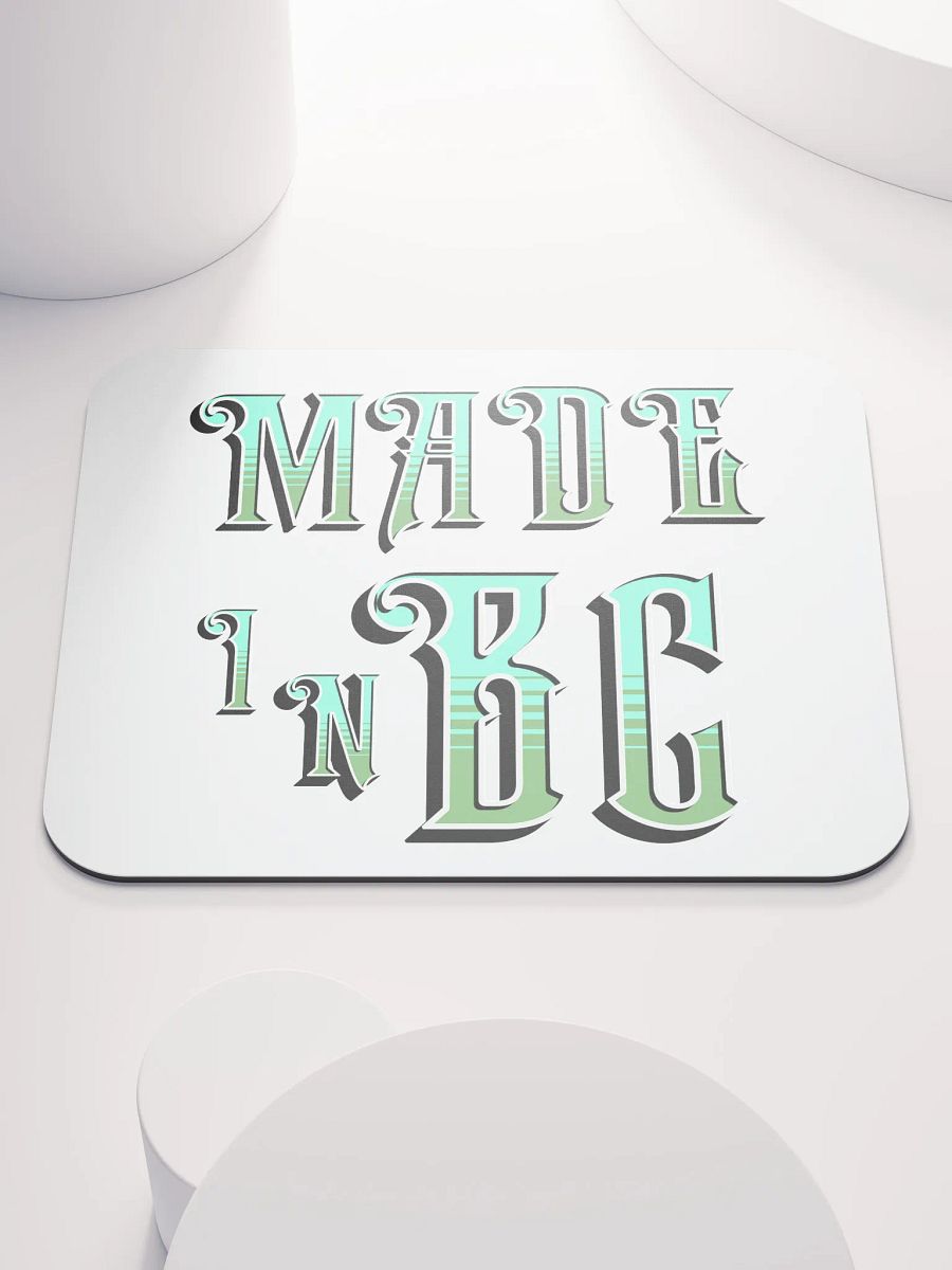 Made In BC British Colombia Ornate Gradient Mouse Pad product image (2)