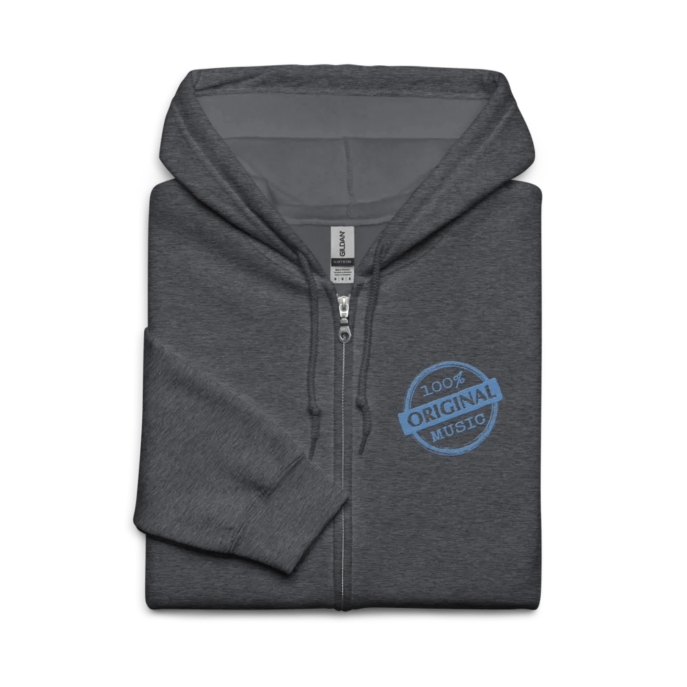 zip hoodie w/arched logo product image (2)