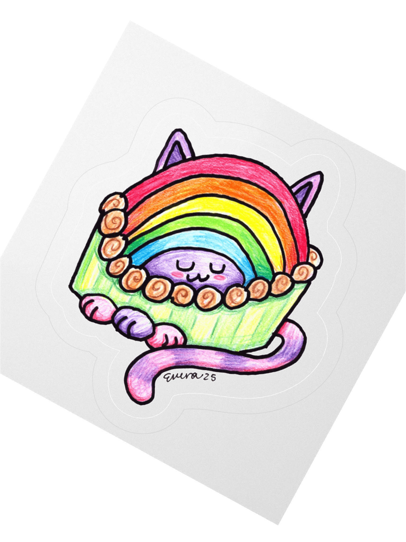 Rainbow Pie Sticker product image (2)