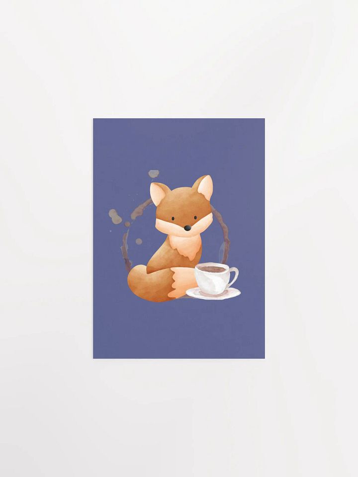 Coffee with Peach | Poster product image (1)