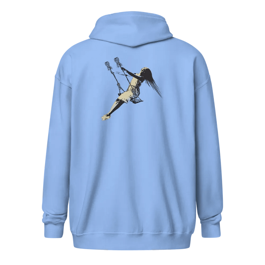 Happy Swinger Zip Front Hoodie product image (3)
