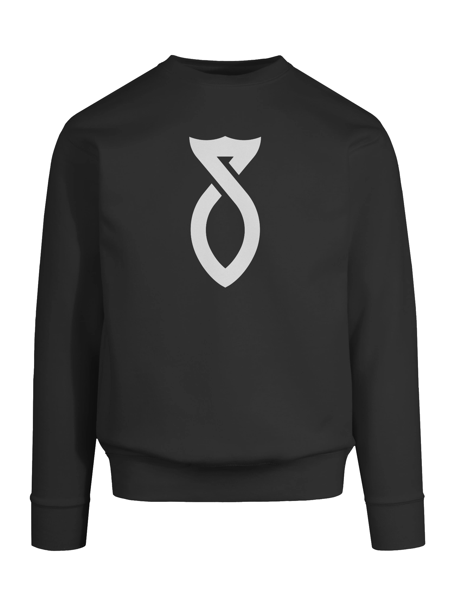 White on Black Sweatshirt product image (9)