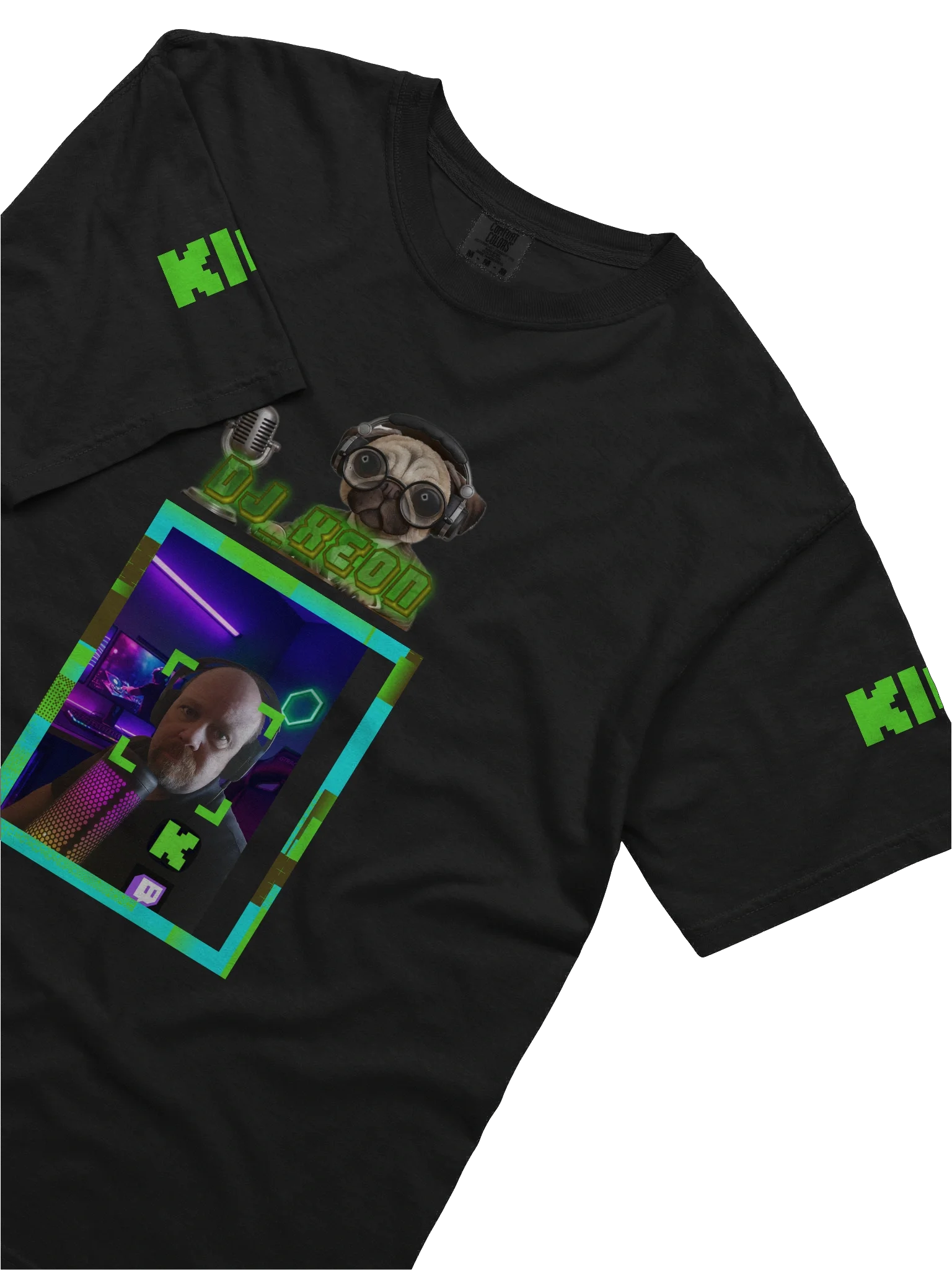 DJ XEON KICK Dyed Heavyweight T-Shirt product image (5)