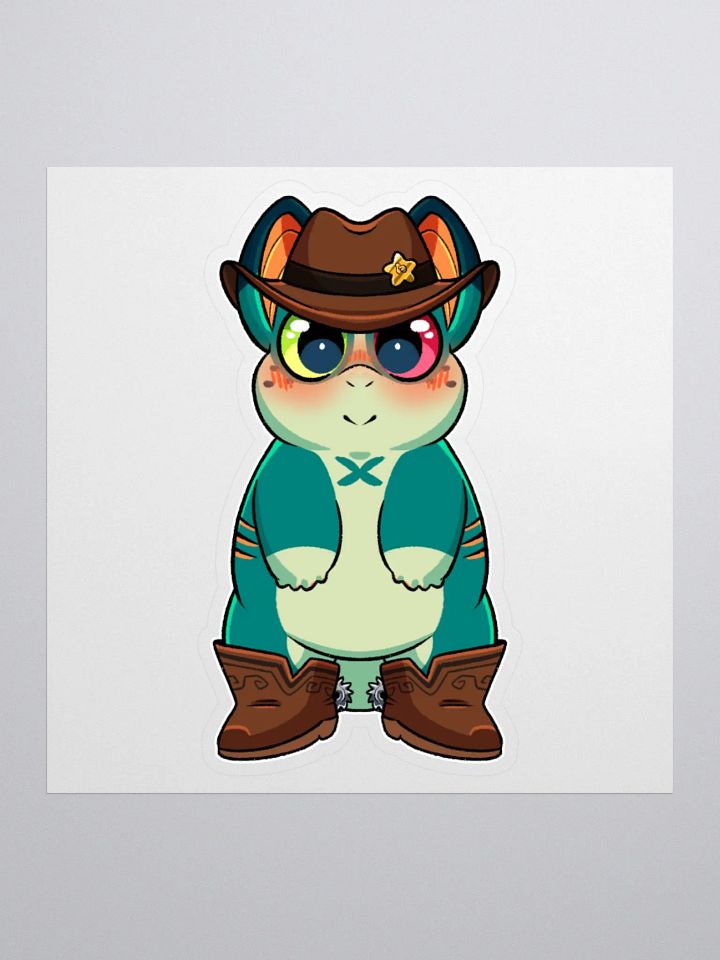 Cowboy Cork Sticker product image (1)