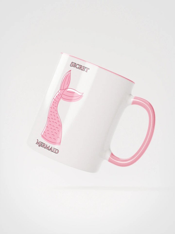 Secret Mermaid Mug with Redhead Planet logo product image (2)