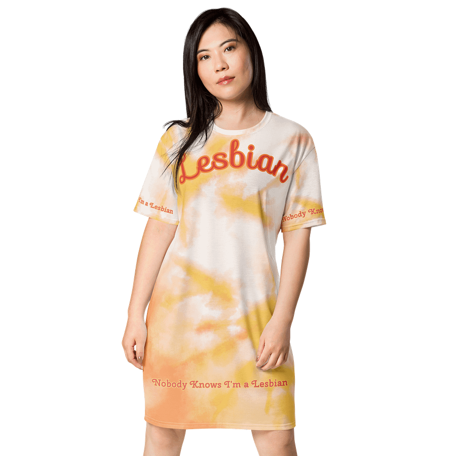 LGBTQIAP2S+ 2025, Curved Lesbian, Tee Dress product image (1)