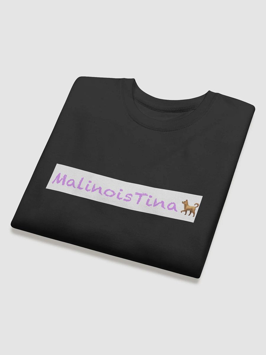 MalinoisTina Brush Font Sweatshirt product image (4)