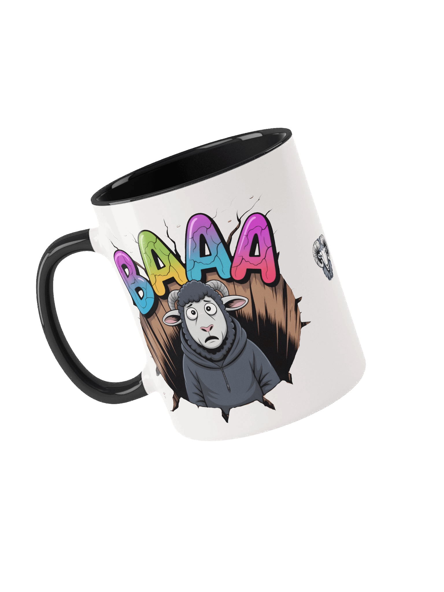 BAAA Surprised Sheep Coloured Mug product image (24)