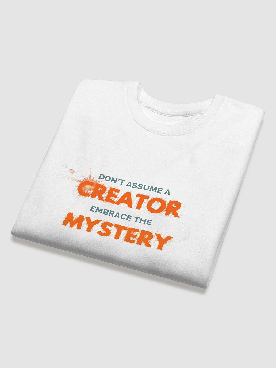 POR Merch - Don't Assume a Creator (White Sweatshirt) product image (4)