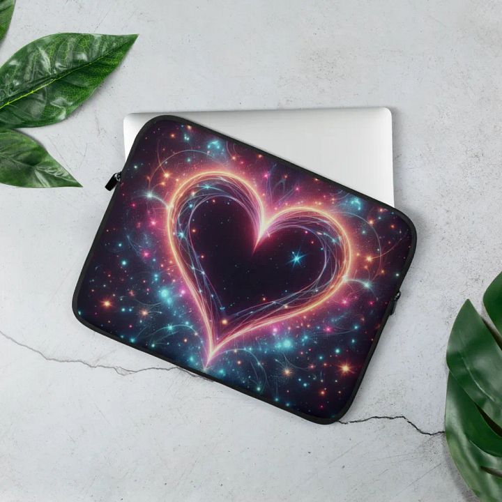 Colorful Light Love Laptop Sleeve product image (2)