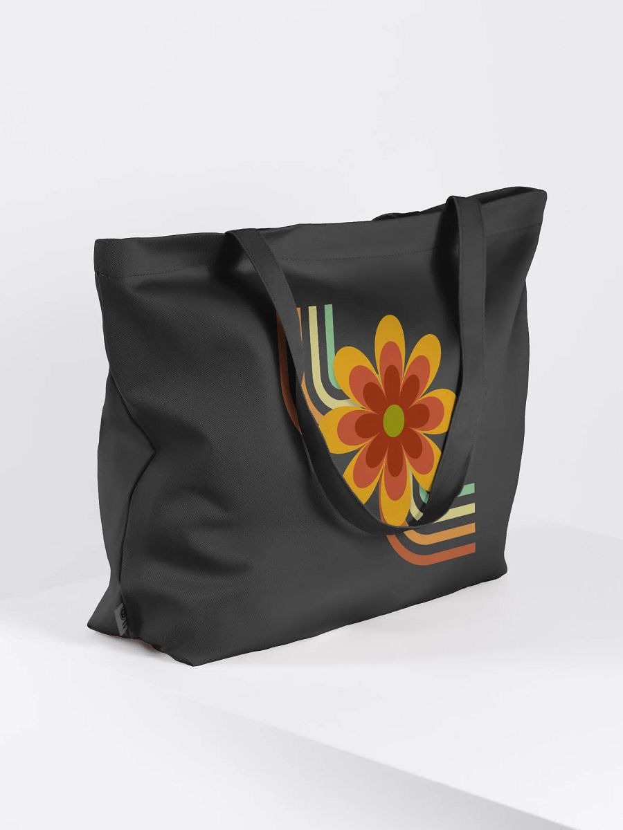 Retro Floral Eco Tote Bag product image (7)