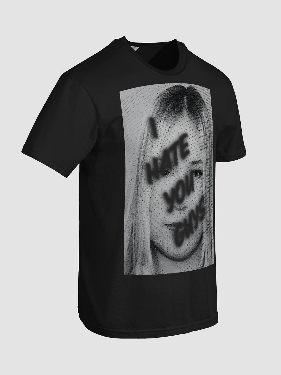 ihy blur - blk/wht tee product image (8)