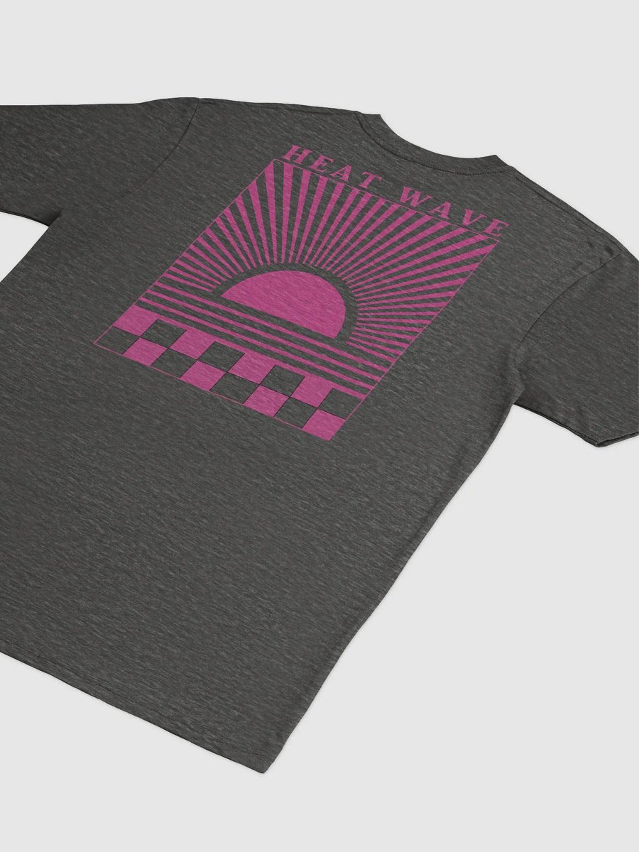 Heat Wave Retro Sunset T-Shirt - Charcoal Heather product image (2)
