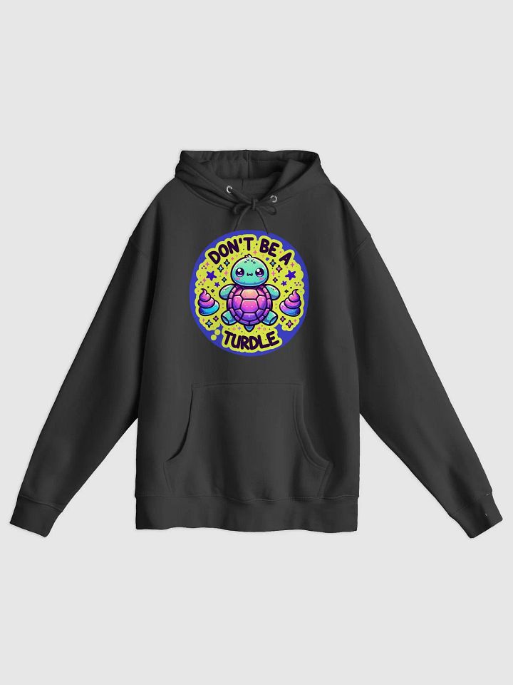 Neon Turtle 'Don't Be a Turdle' Hoodie product image (1)
