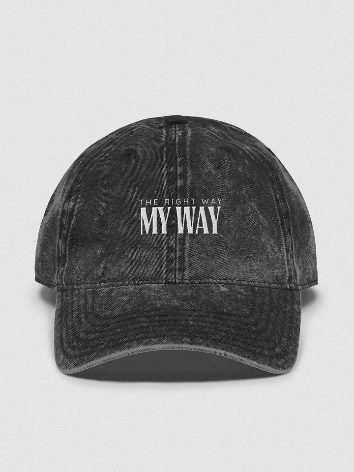 MY WAY Embroidered Baseball Cap product image (1)