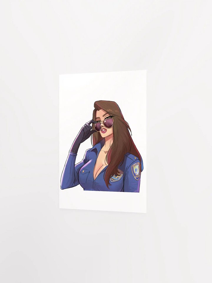 Officer Fox No Background Poster product image (2)