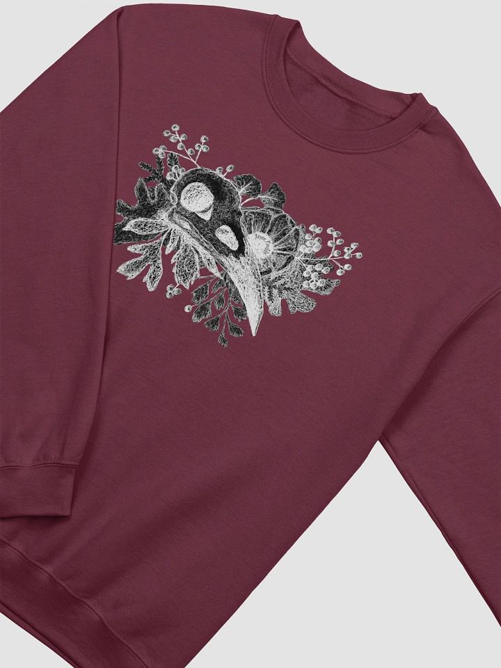 Inverted Raven Skull Unisex Sweatshirt product image (8)
