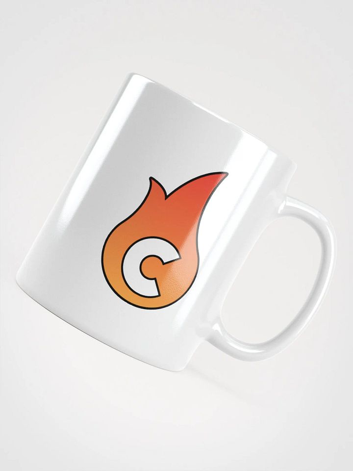 Logo V1 White Glossy Mug product image (1)