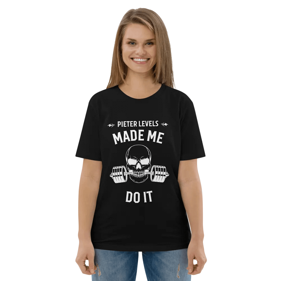 PIETER LEVELS MADE ME DO IT Organic Tee product image (5)